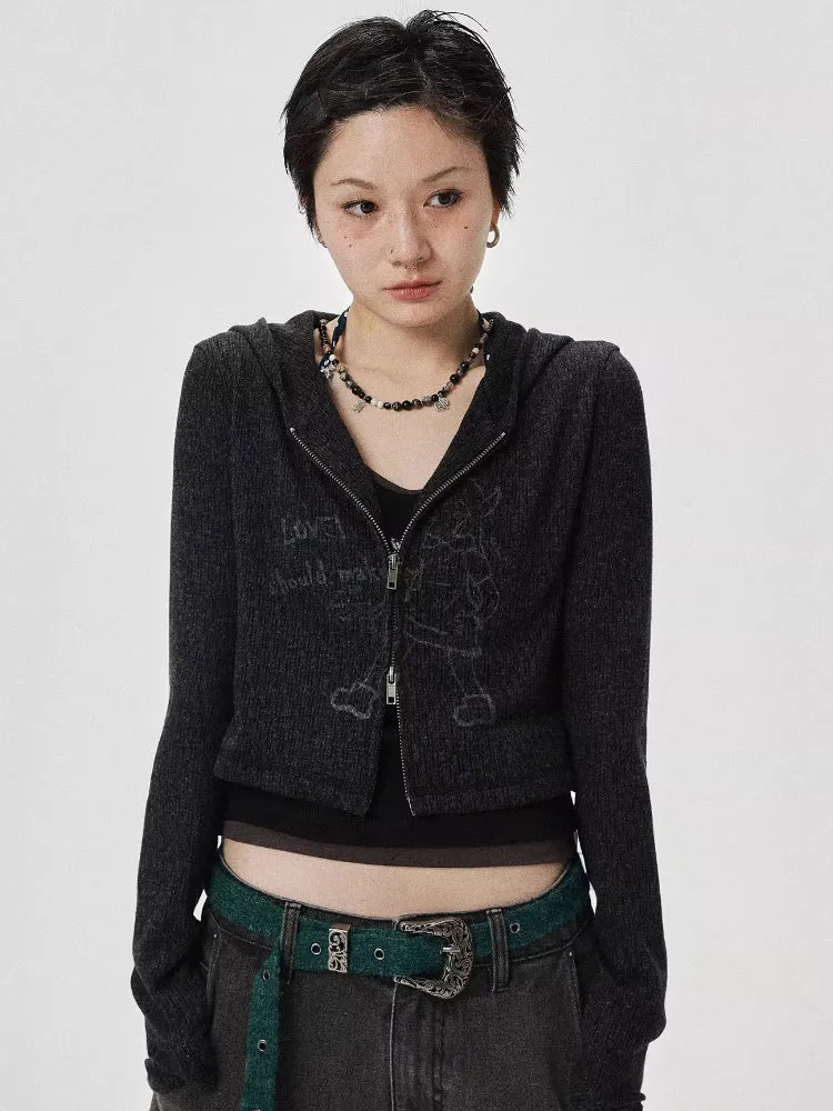Achihara KNITTED CARDIGAN JACKET