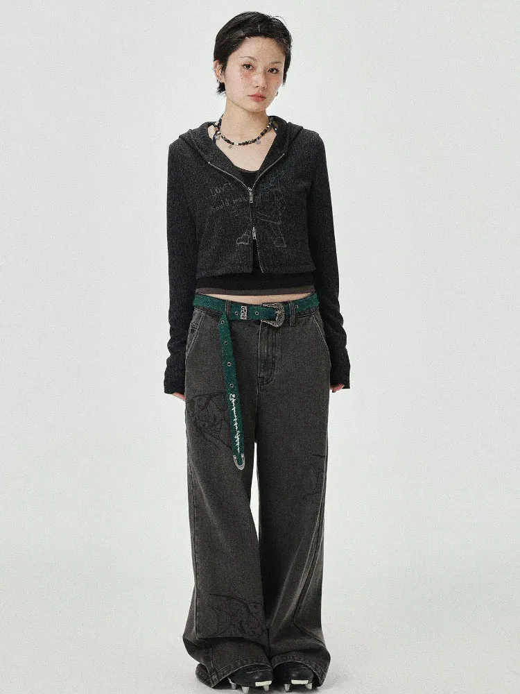 Achihara KNITTED CARDIGAN JACKET