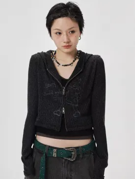 Achihara KNITTED CARDIGAN JACKET