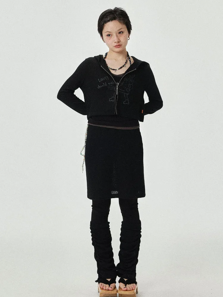 Achihara KNITTED CARDIGAN JACKET
