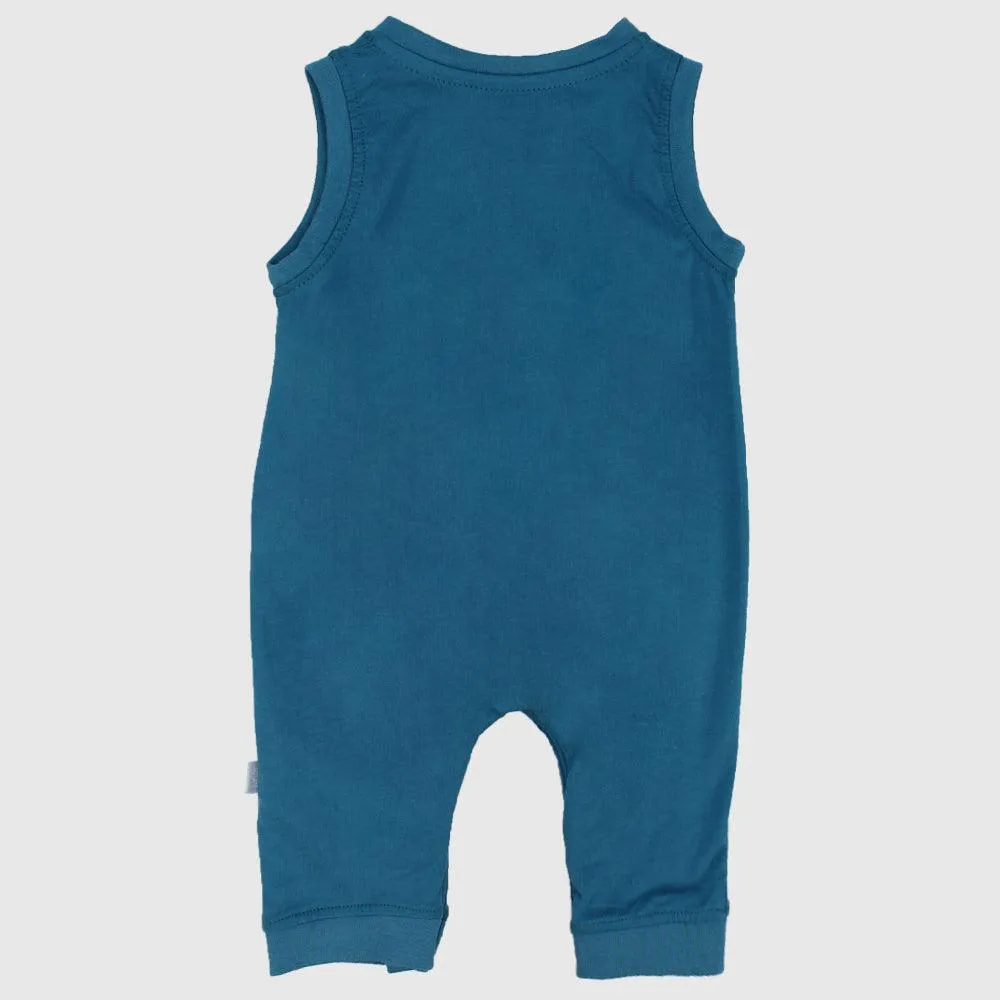 Baby Elephant Sleeveless Footless Onesie