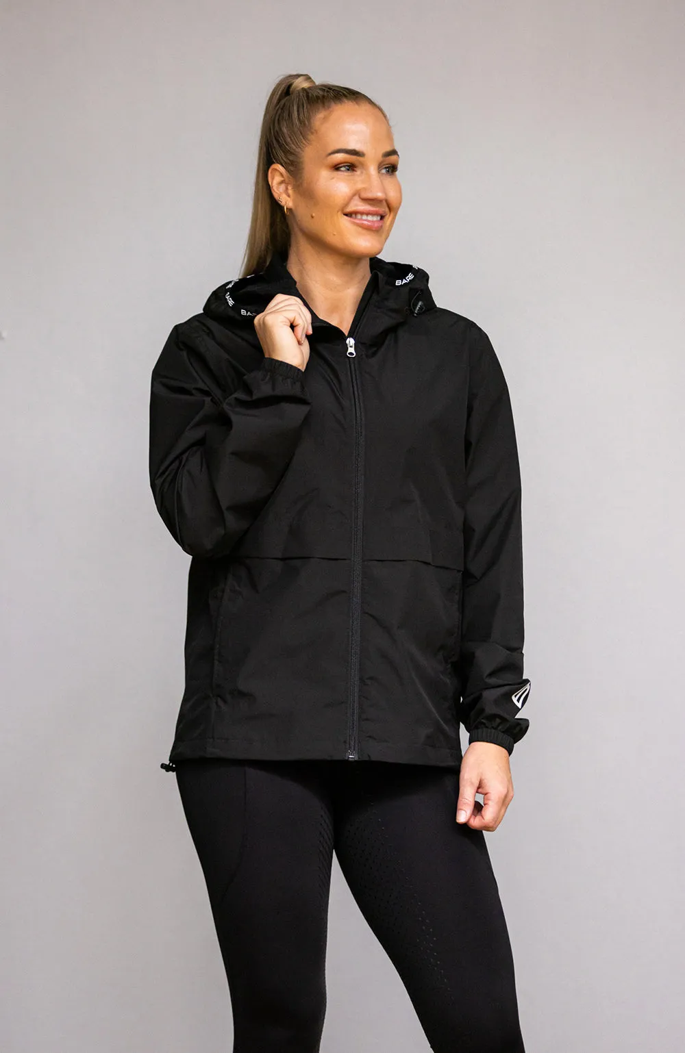 BARE Winter Series - Unisex Kali Lightweight Waterproof Short Jacket - Black