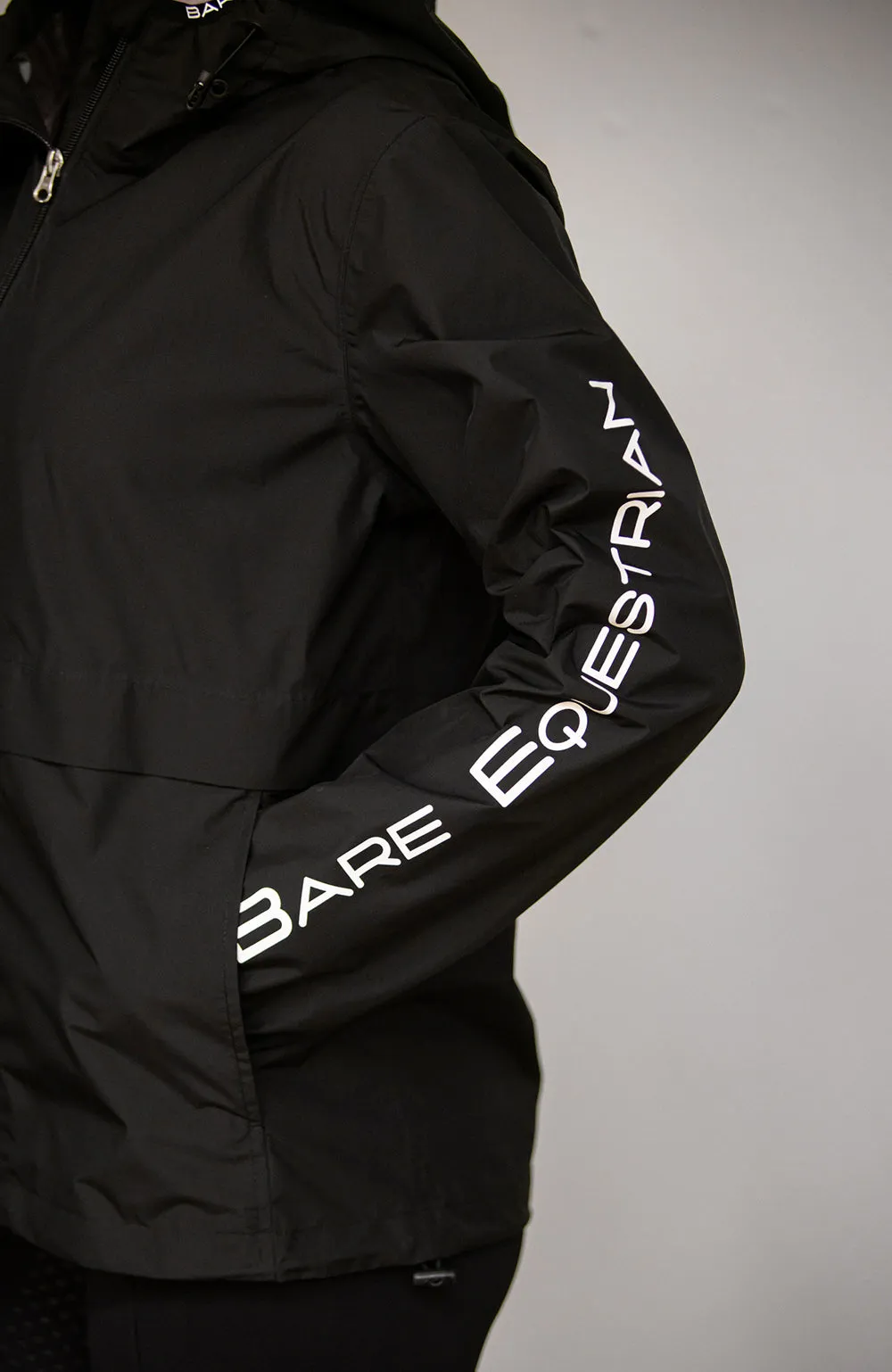 BARE Winter Series - Unisex Kali Lightweight Waterproof Short Jacket - Black