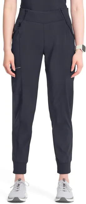 Cherokee Infinity Womens Scrub Jogger Pants Mid Rise with 5 Pockets, 360 Stretch Fabric - CK110A