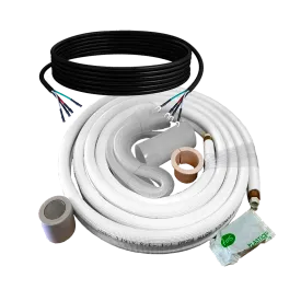 COPPER Ductless Mini Split Line Connection Accessory Kit, 1/4''-3/8''-16 ft FV-CPIK-01A