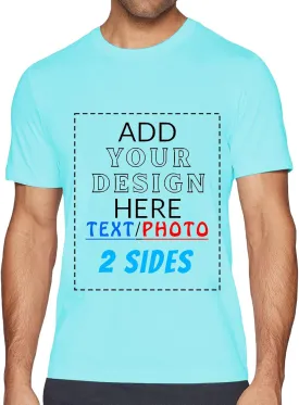 Custom T Shirts for Men Women, Personalized Funny Shirt Design with Your Name Logo Text Print, Design Your Own Shirts
