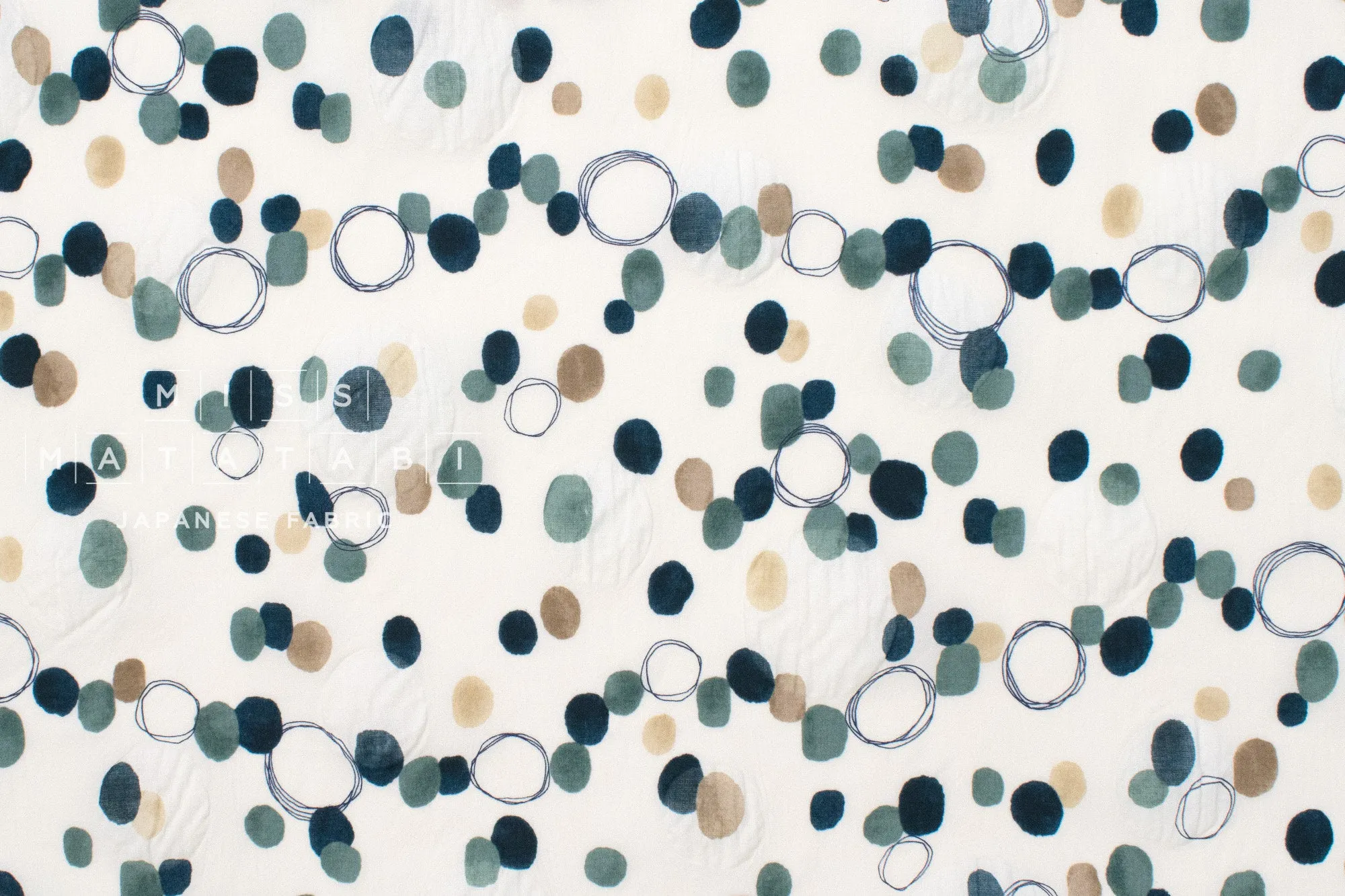 DEADSTOCK Bubbles Ripple Lawn - green