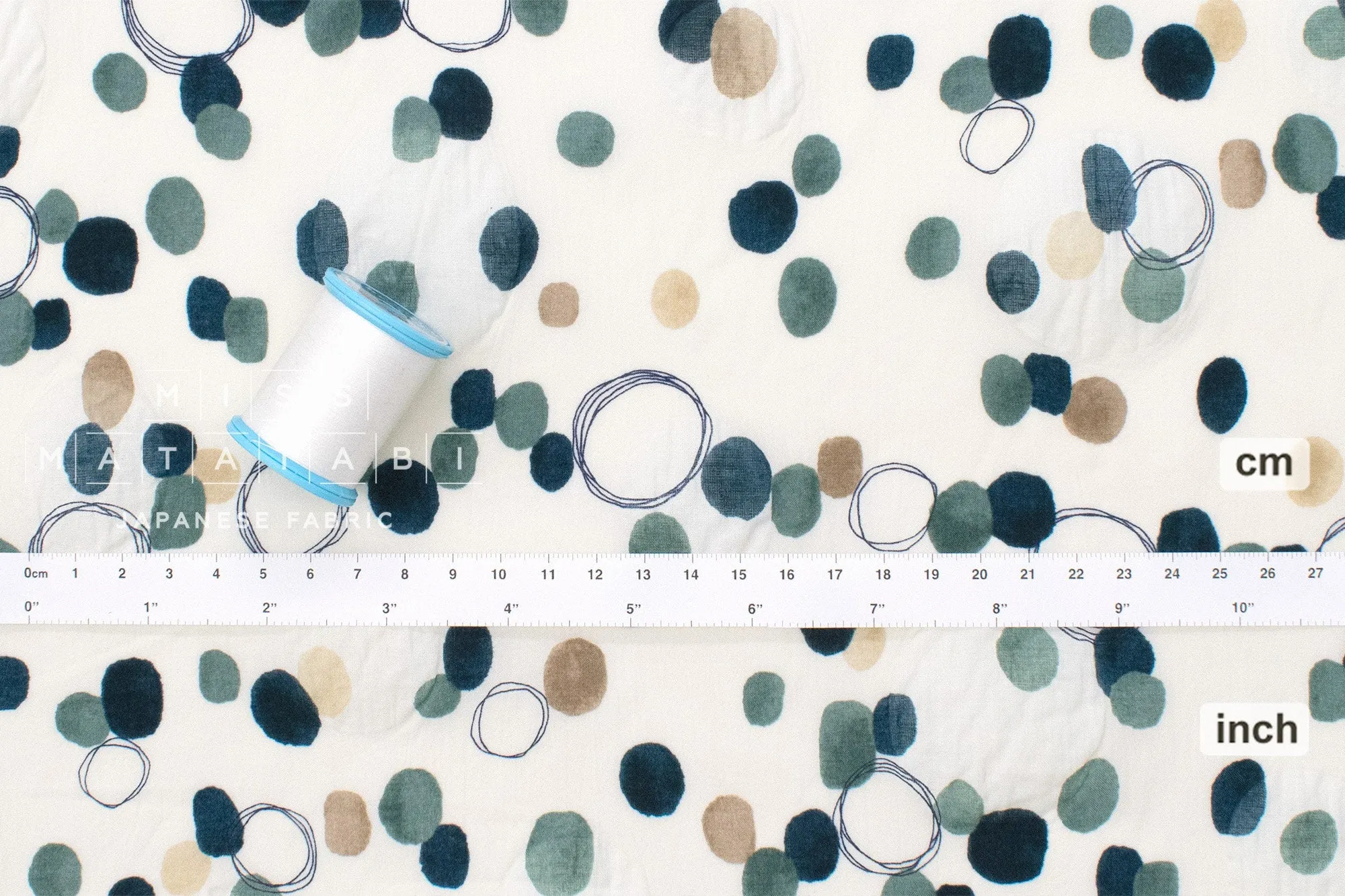 DEADSTOCK Bubbles Ripple Lawn - green
