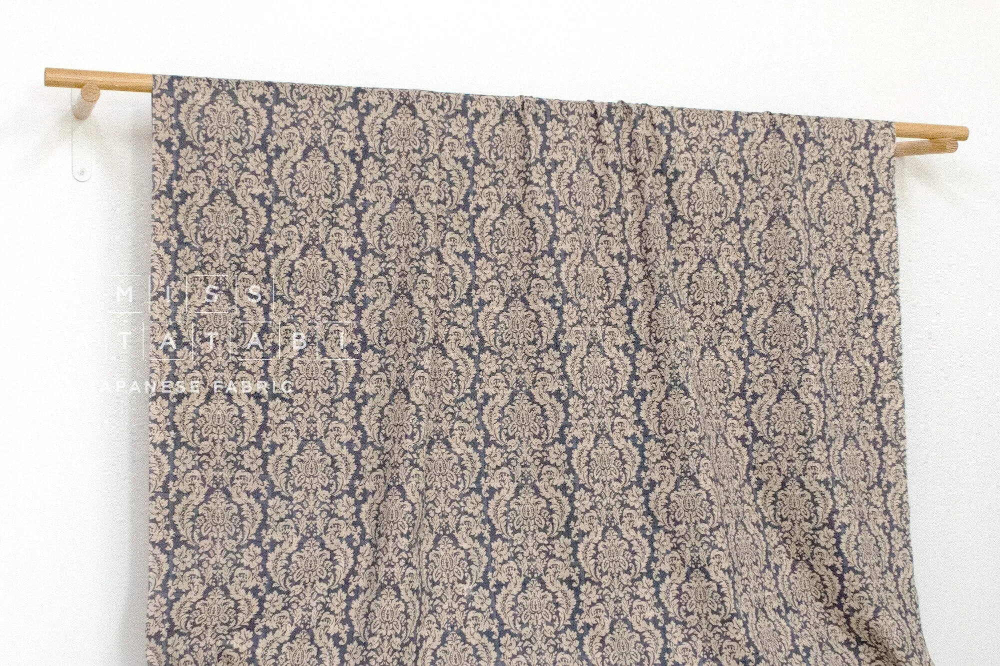 DEADSTOCK - Yarn-Dyed Indigo Madras Check II - B