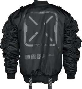 Fabric of the Universe Techwear Graphic Fashion Bomber Jacket