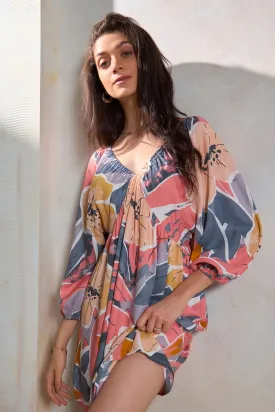 Haley|Relaxed Fit V-Neck Dress
