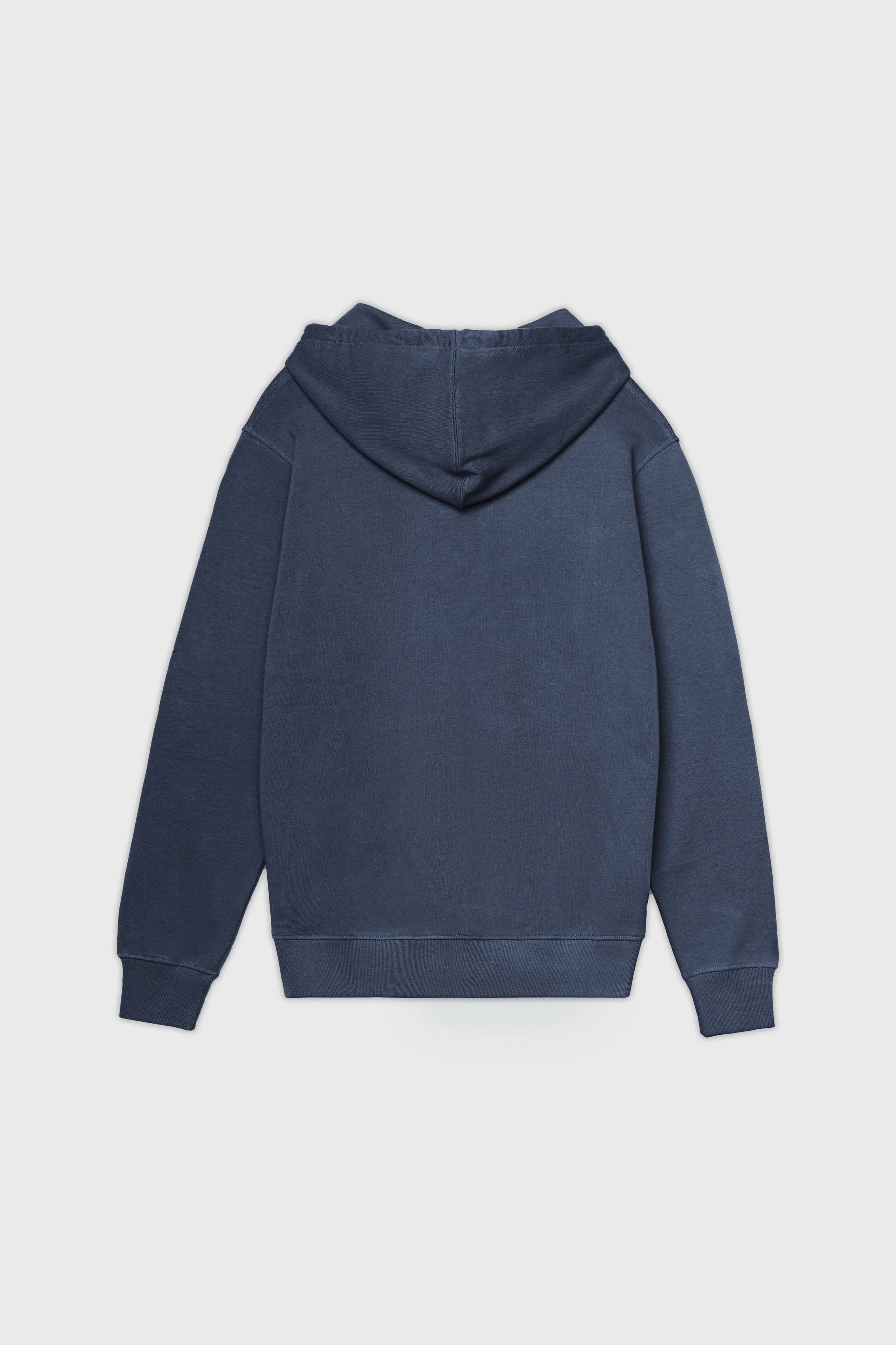 Half Zip Print Detail Relaxed Fit Hoodie