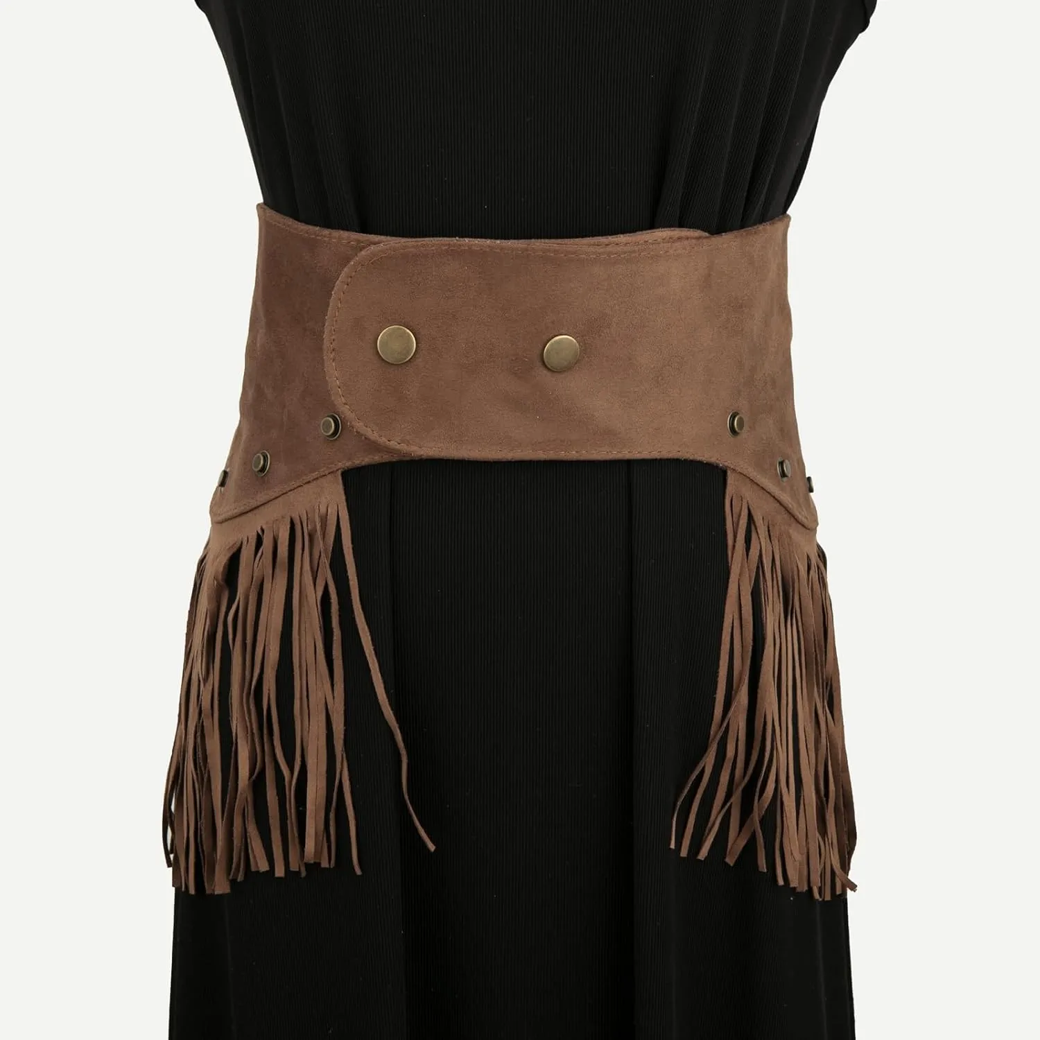 ILuvatar Women's Bohemian Style Rope Braid Waist Belt
