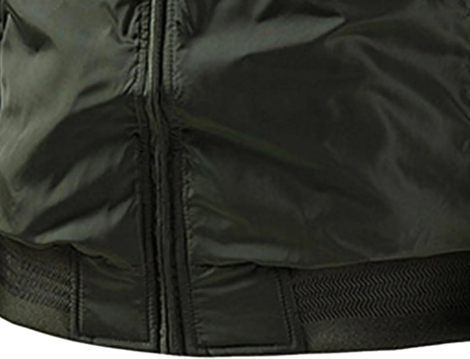 JEsilunmaMY Men's Outdoor Cotton Bomber Jacket Full Zip Windproof Windbreaker Military Jackets Warm Winter Padded Coats