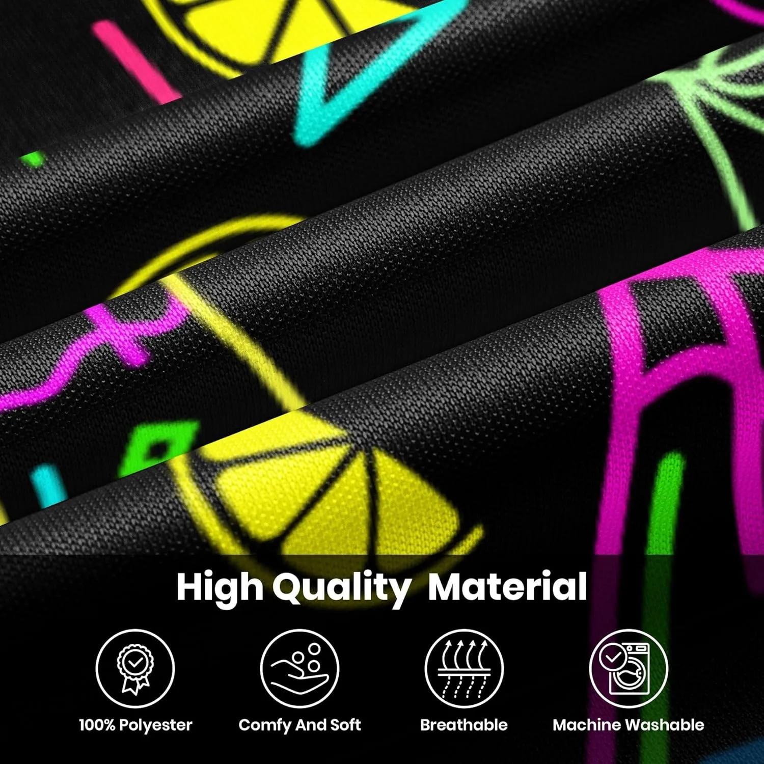Mens Polo Shirt Retro 80s 90s Golf Tennis Sport T-ShirtSoft Breathable Elastic Fabric Short Sleeve