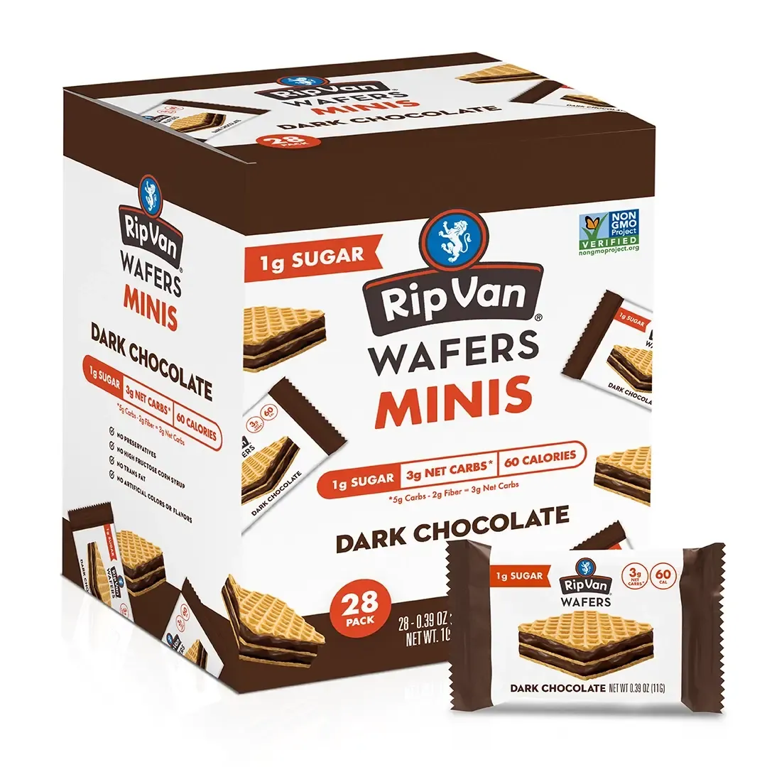 Mini Wafers Dark Chocolate