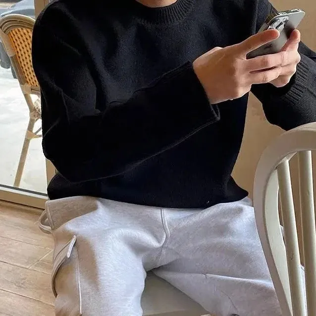 OH Relaxed Fit Detail Stitches Sweater