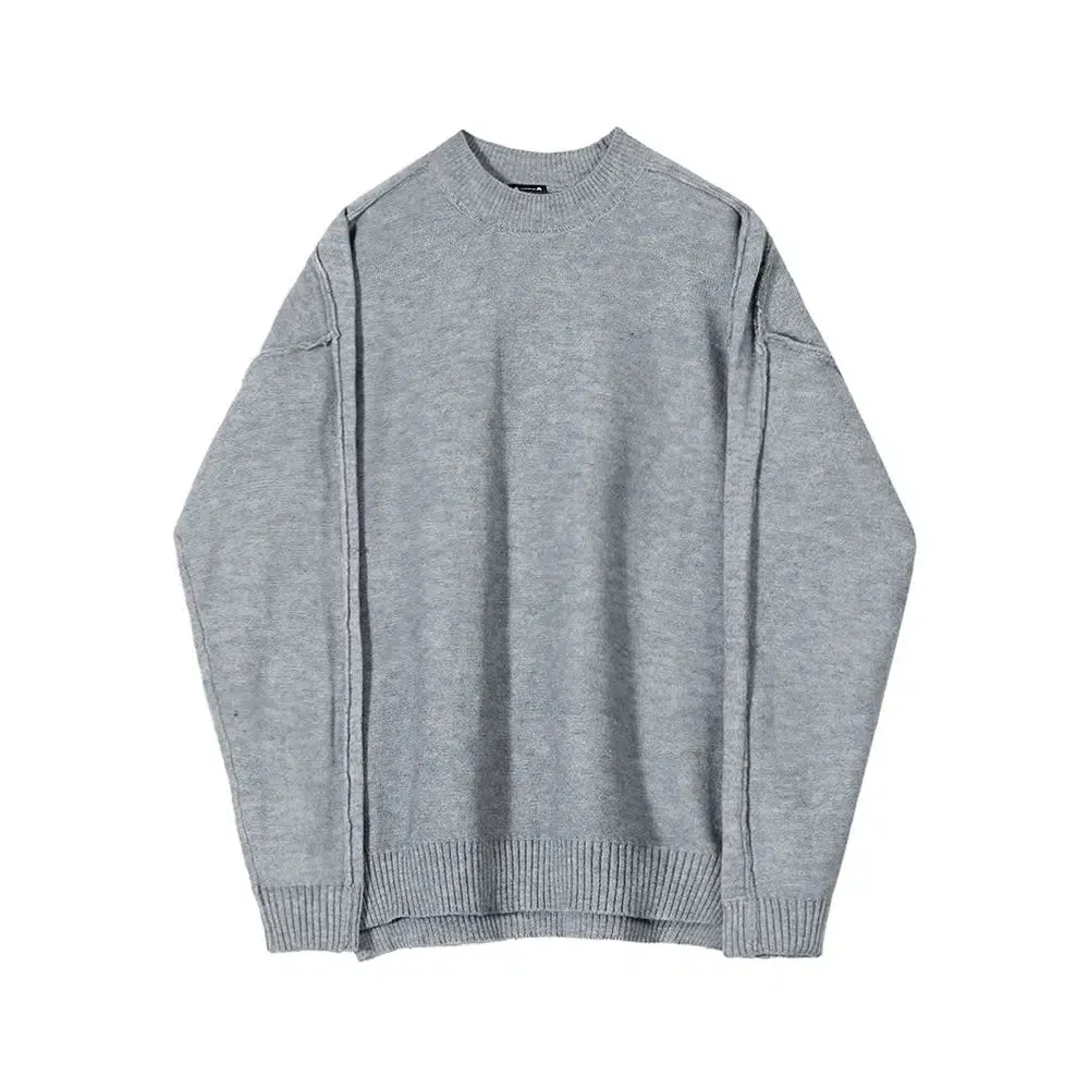 OH Relaxed Fit Detail Stitches Sweater