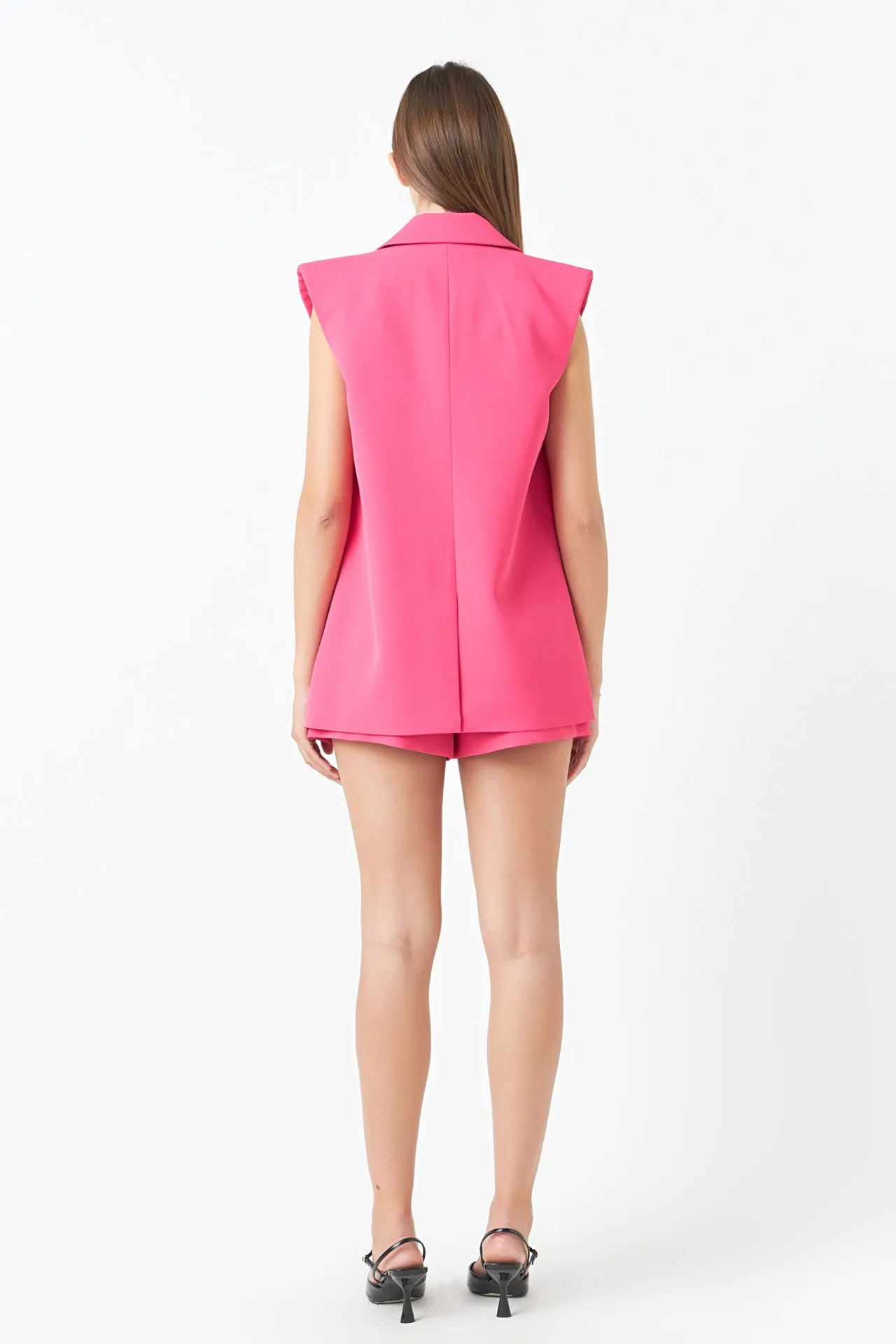Oversize Vest Blazer