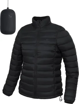 Pioneer Camp Women's Packable Puffer Jacket Winter Lightweight Quilted Coat Water-Repellent Insulated Thermal Warm Outerwear
