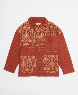 Quilted Chore Jacket - Rust - No. 240504 - Extra Large