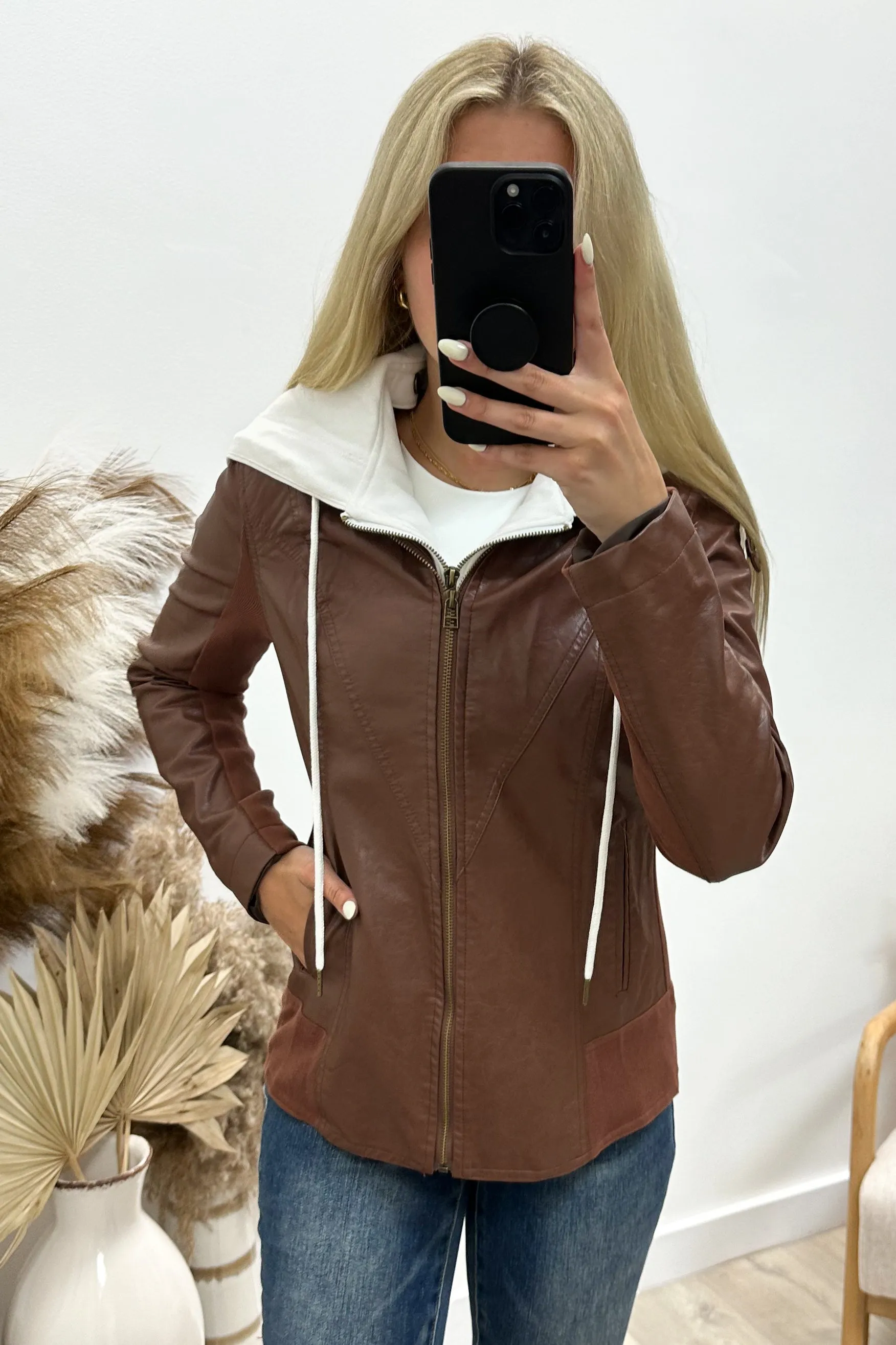"Change It Up" Jacket (Cocoa)