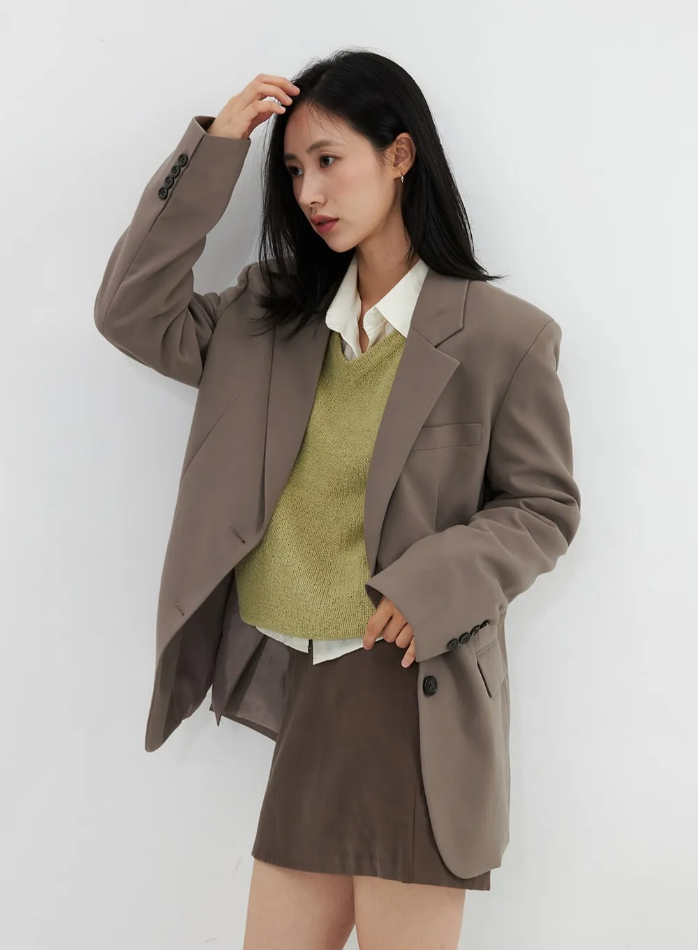 Relaxed Fit Blazer OO305