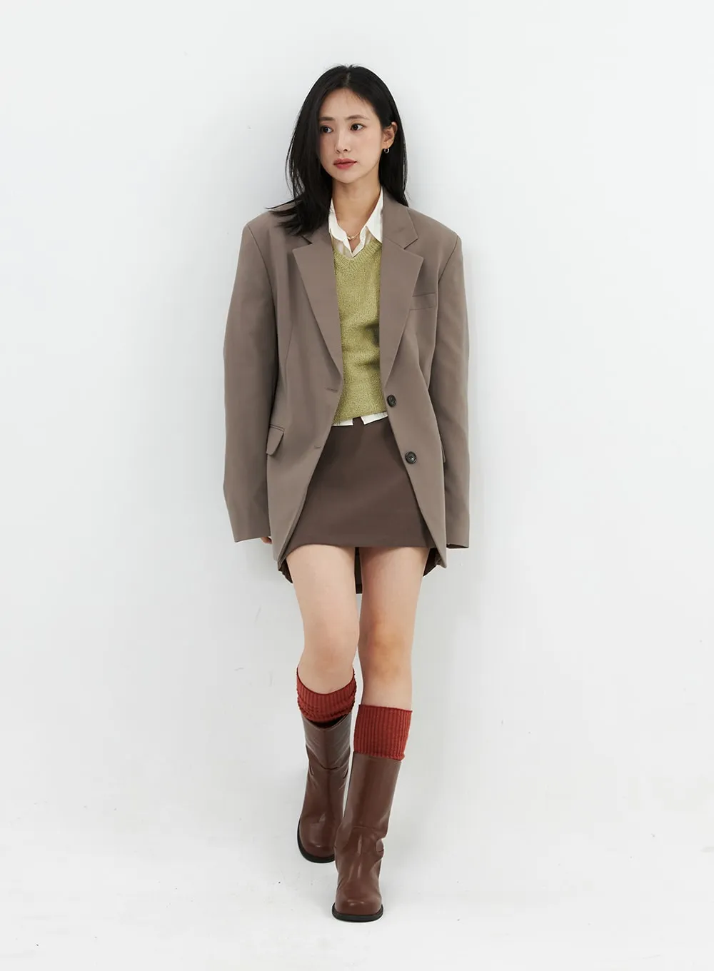 Relaxed Fit Blazer OO305