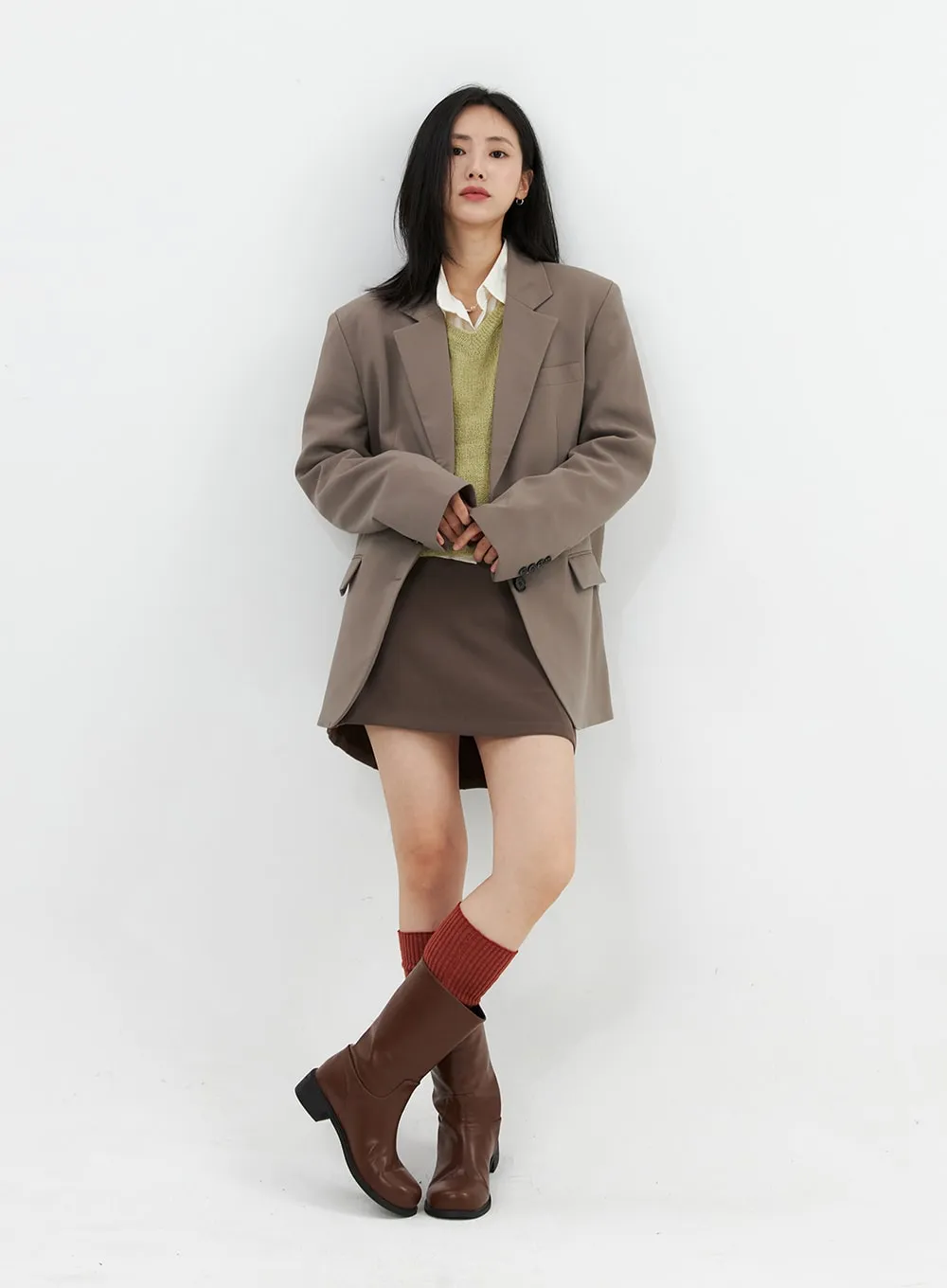 Relaxed Fit Blazer OO305