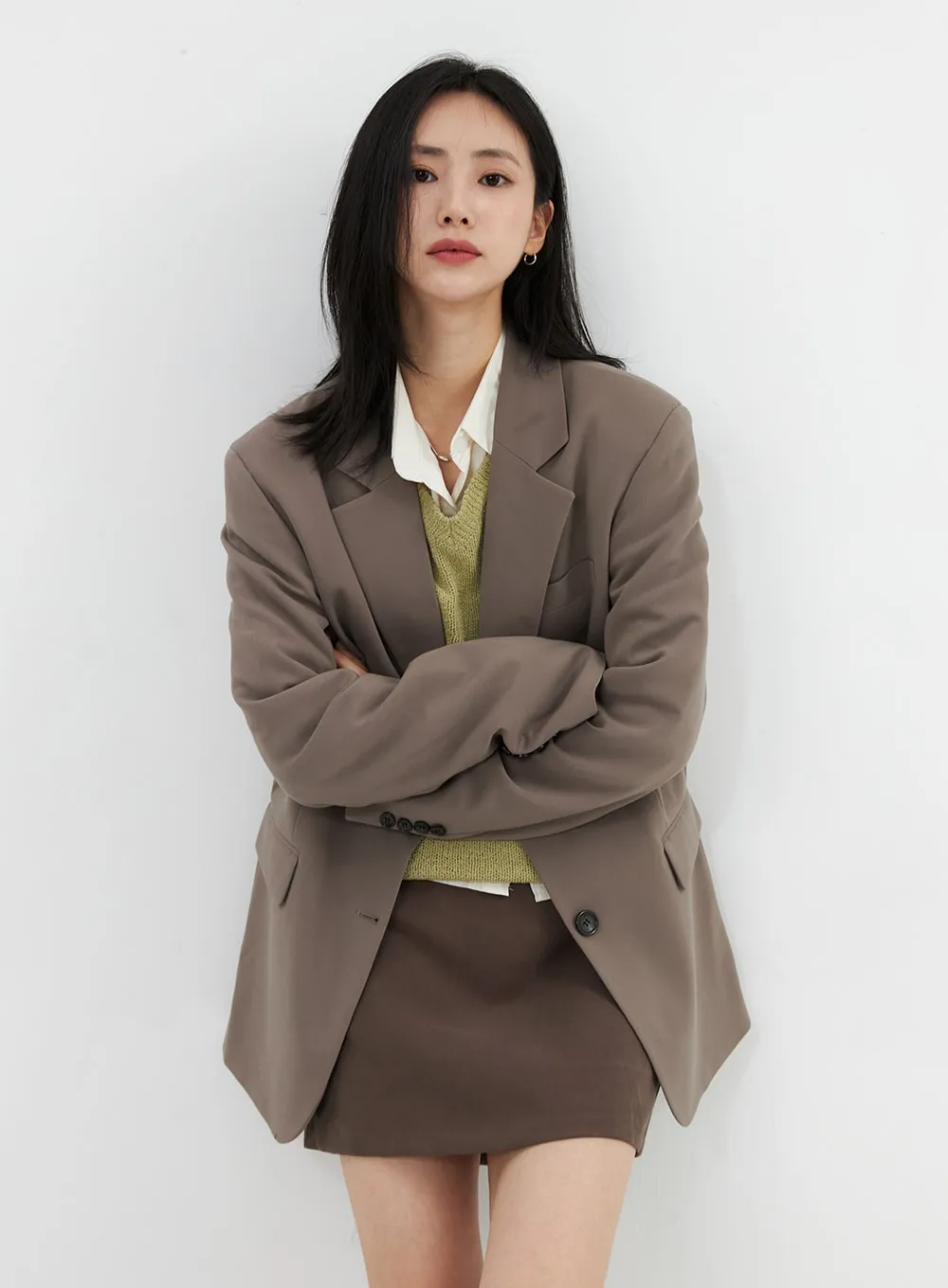 Relaxed Fit Blazer OO305