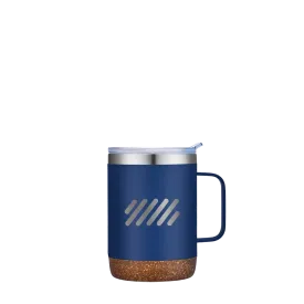 Slate 12 oz Vacuum Mug with Cork Bottom