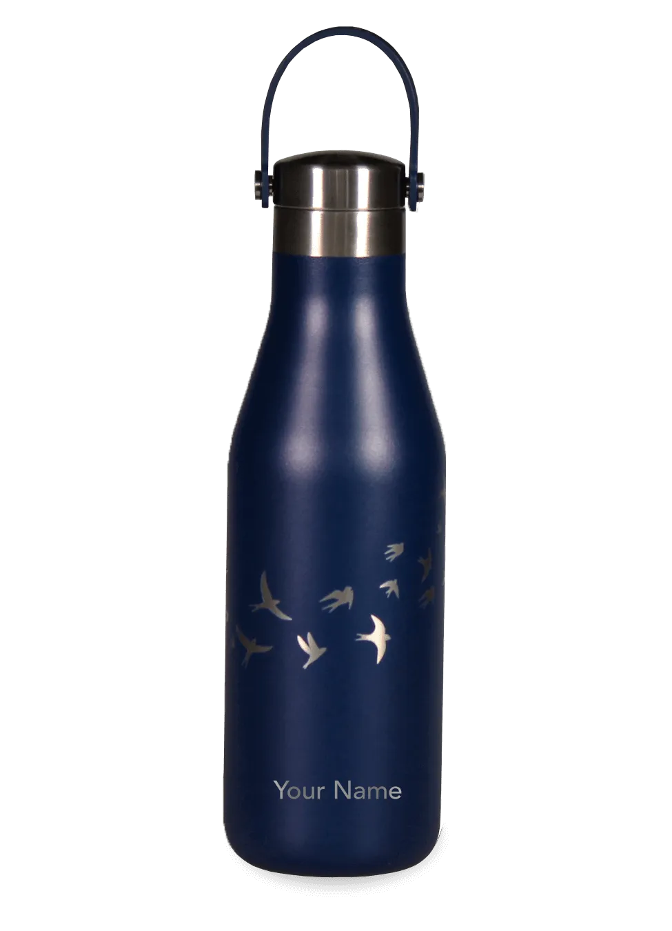 The Oxford Blue Swallows Bottle