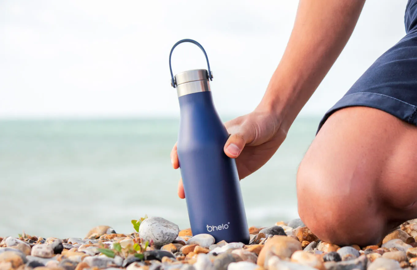 The Oxford Blue Swallows Bottle