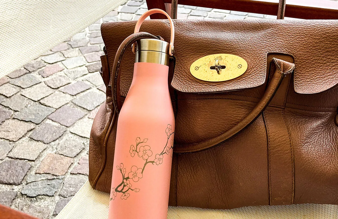 The Oxford Blue Swallows Bottle