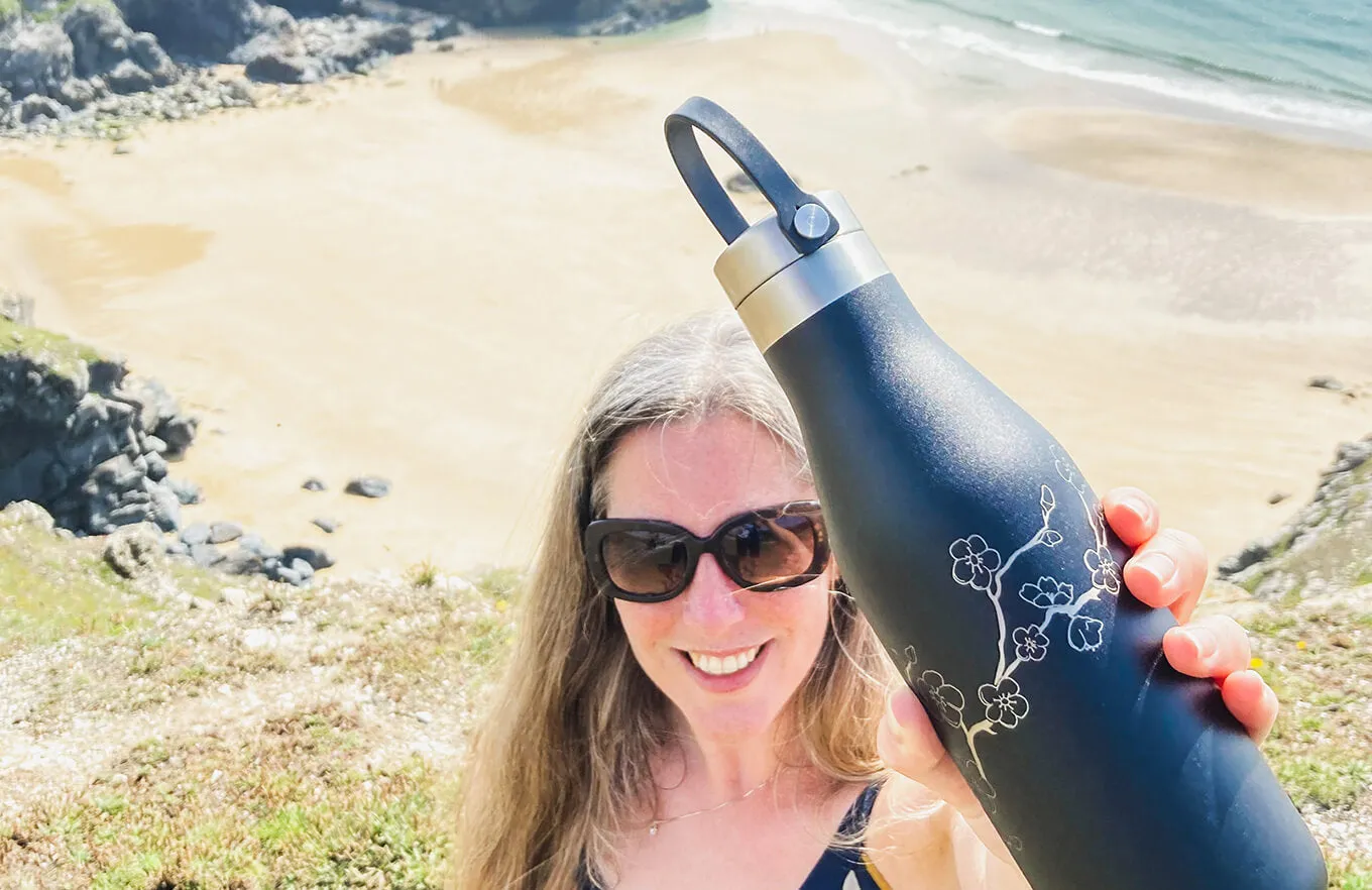 The Steel Blossom Bottle