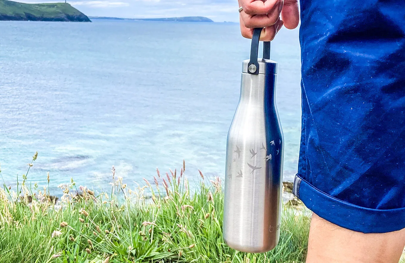 The Steel Swallows Bottle