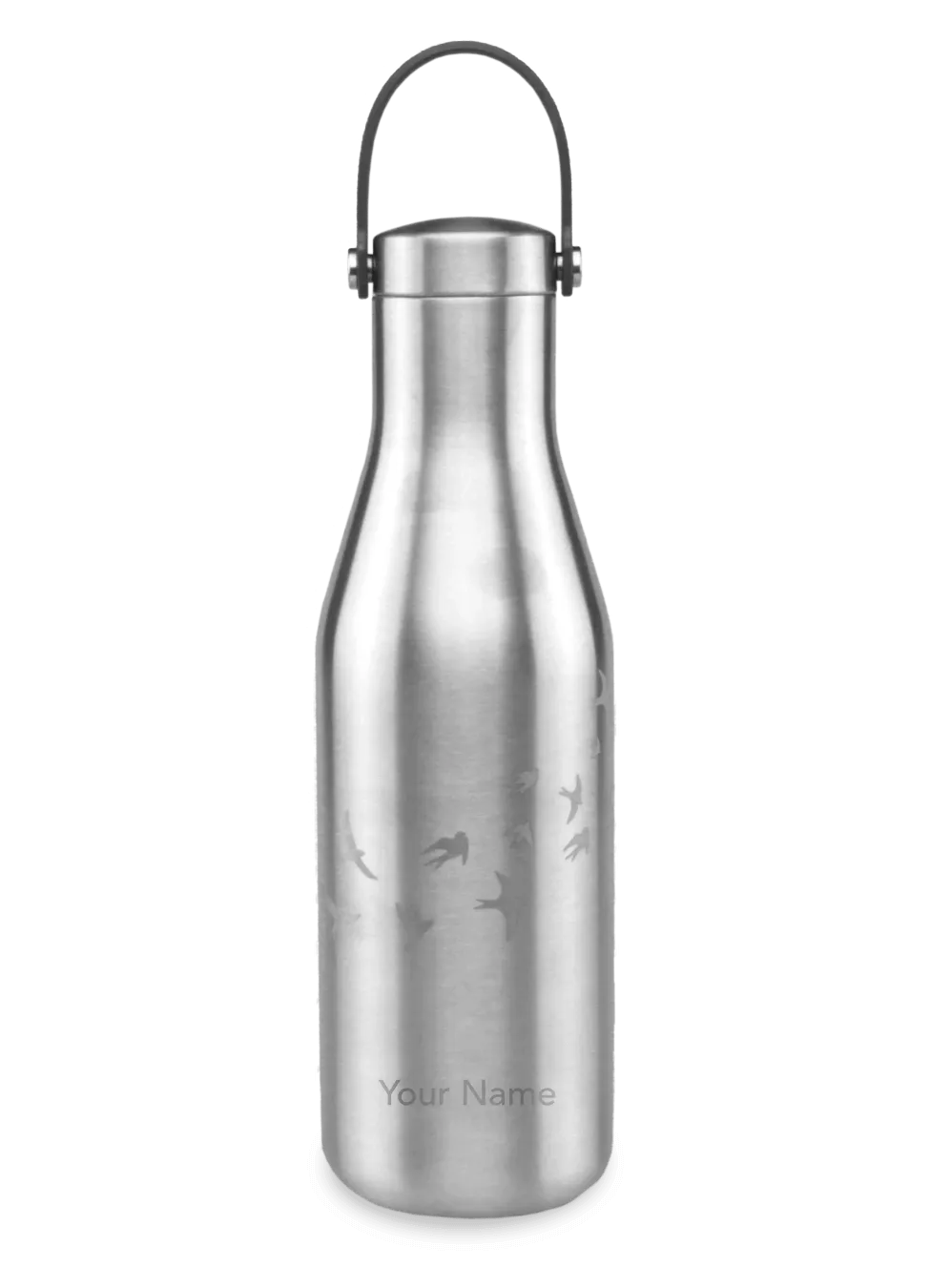 The Steel Swallows Bottle