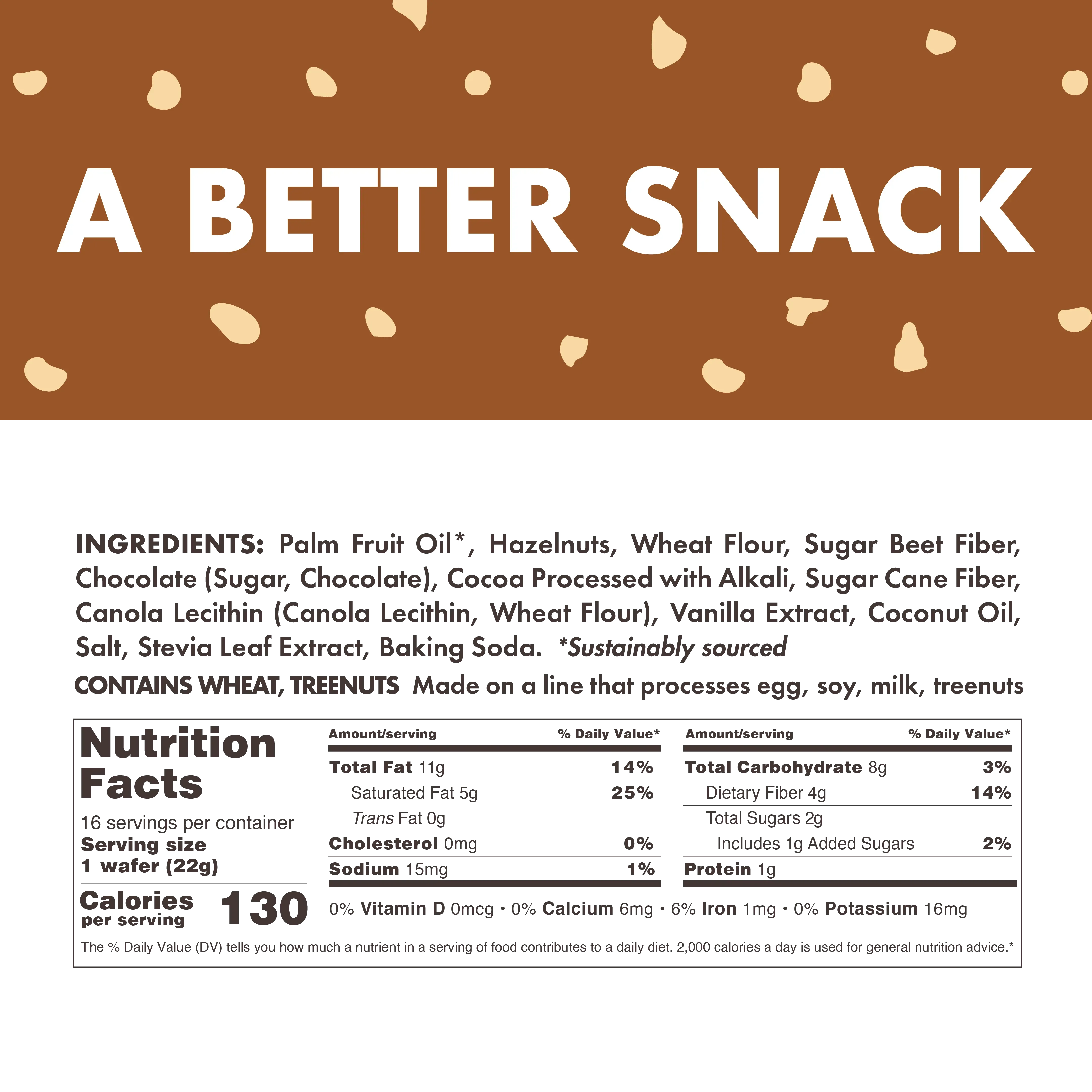 Wafers Chocolate Hazelnut