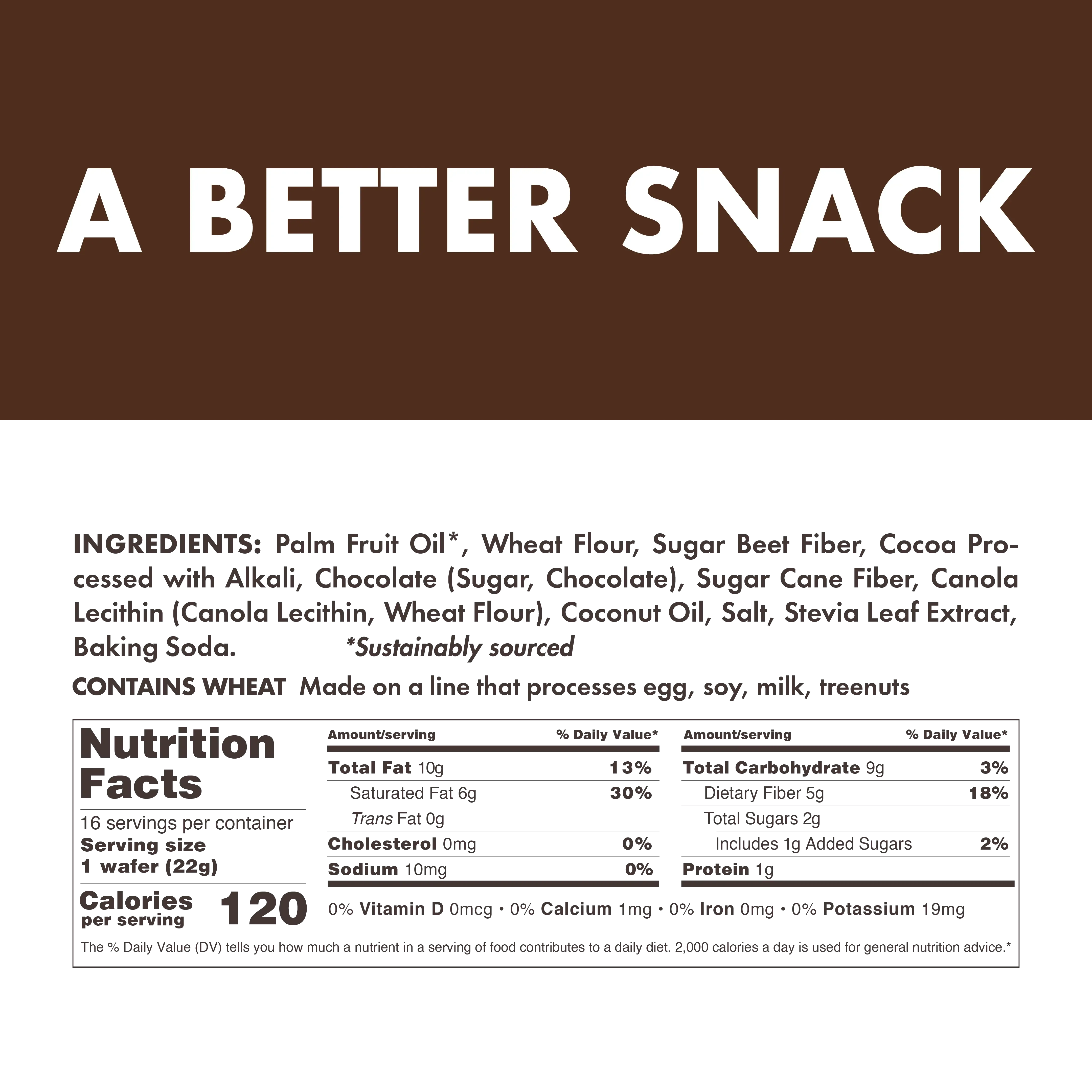 Wafers Dark Chocolate