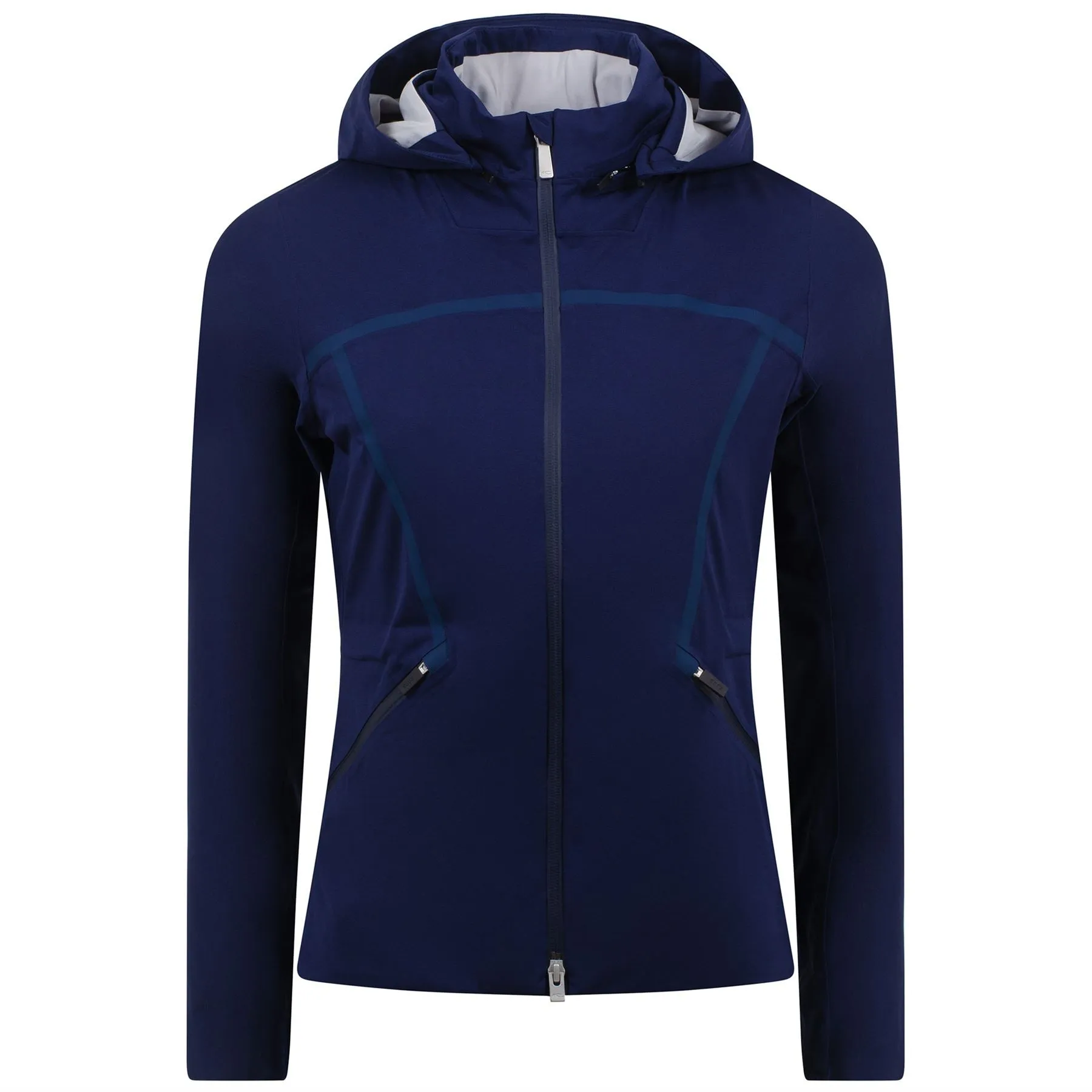 Womens Delina Rain Jacket Atlanta Blue - AW24