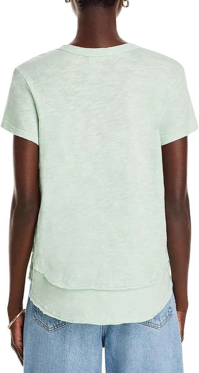 Women's S/s Mock Layer